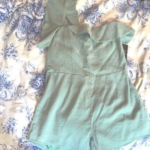Lulus medium one shoulder romper